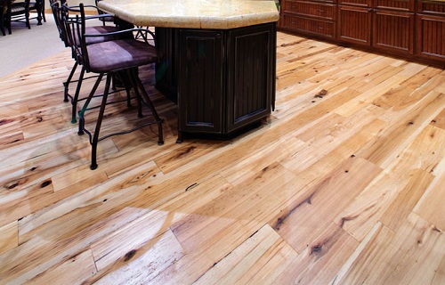 Antique Hickory Wide Plank Flooring