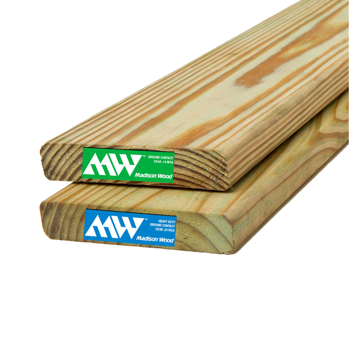 Pressure Treated Deck Wood Lumber Decking Materials