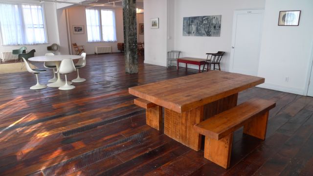 Antique Pub Oak Wide plank flooring