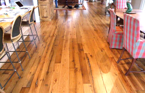Antique Oak Wide Plank Flooring