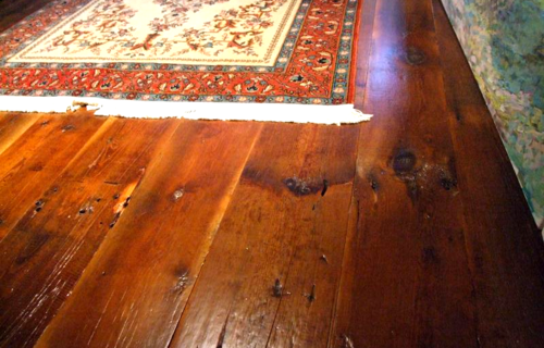 Reclaimed Pub Pine Wide Plank Flooring