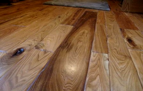Rustic Butternut Wide Plank Flooring