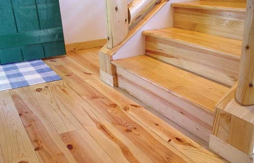 Southern Yellow Pine Wide Plank Flooring